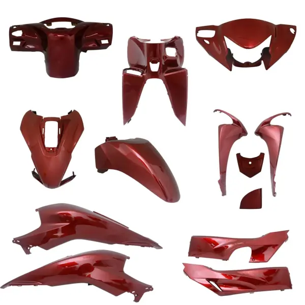 Honda Dio 110 Kırmızı Kaporta Seti