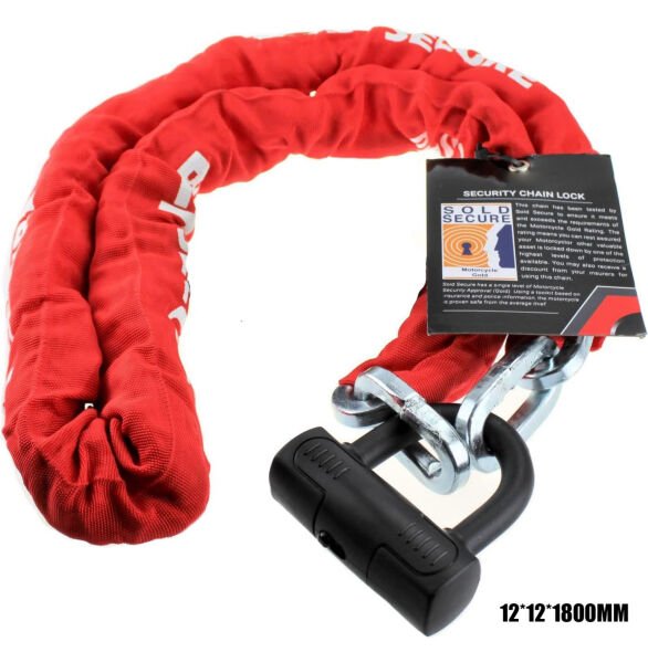 Motosiklet Zincir Kilit 12x12 1800mm