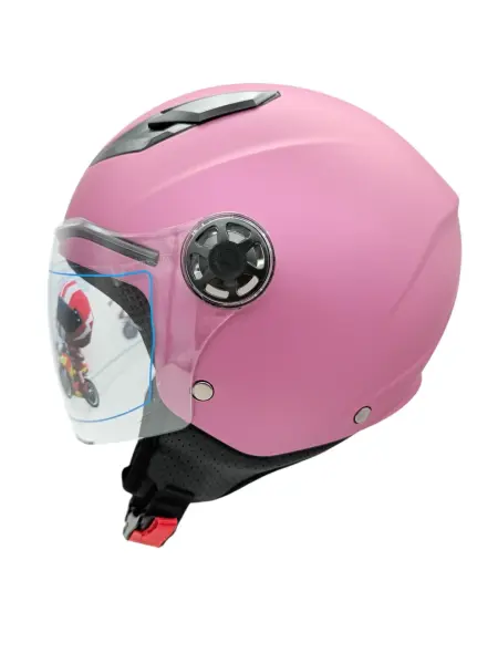 FreeM FR 205 Mat Pembe Çocuk Kaskı