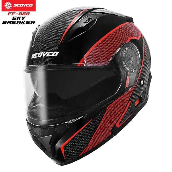 Scoyco FF-868 Sky Breaker Motosiklet Kaskı