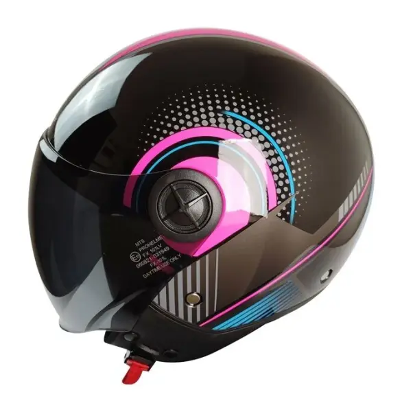MTS FX-101 YARIM KASK PİNK WOMEN
