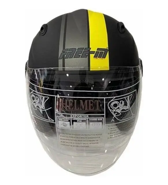 FREEM FR-601 YARIM KASK NEON
