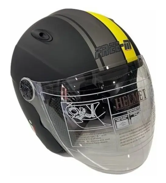 FREEM FR-601 YARIM KASK NEON