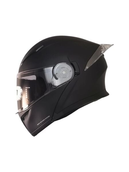 Free-M 965 Mat Siyah Çene Açılır Kask