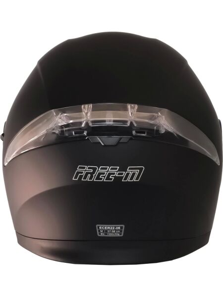 Free-M 965 Mat Siyah Çene Açılır Kask