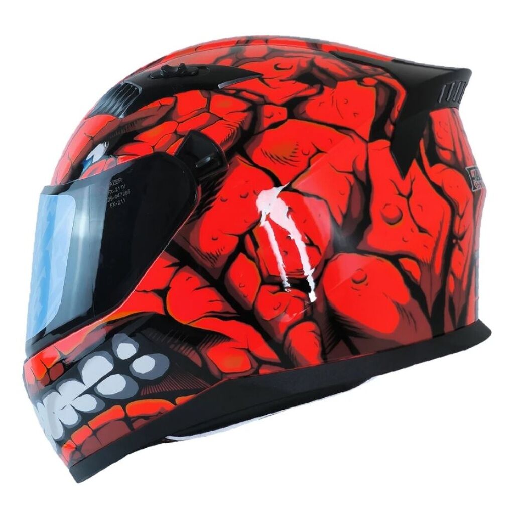 MTS FAZER 211-DV FULL FACE KASK FANTASTİC RED
