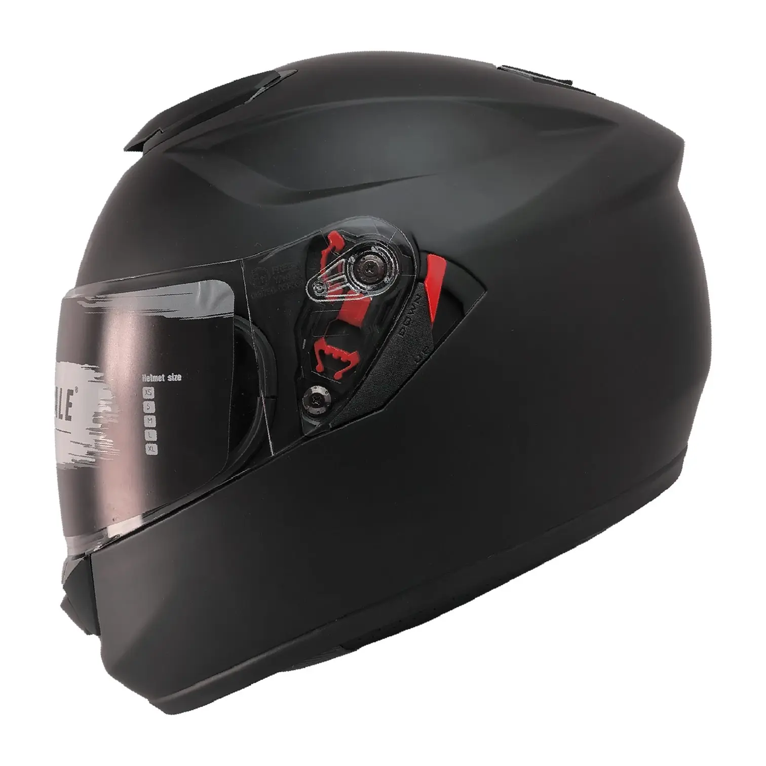 FREEM FR-913 MAT SİYAH FULL FACE KASK